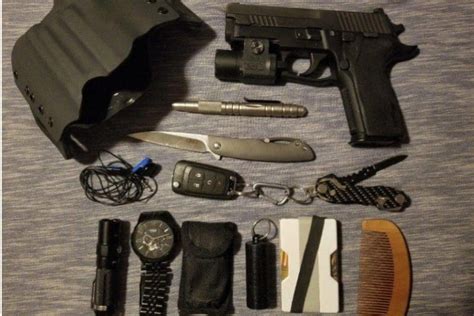 Revolving Edc Everyday Carry Pocket Dump Of The Day The Truth About Guns