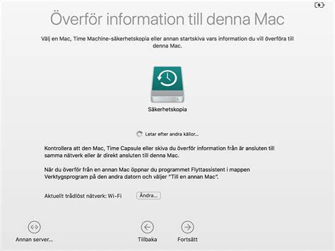 Återskapa din Mac från en säkerhetskopia Apple support