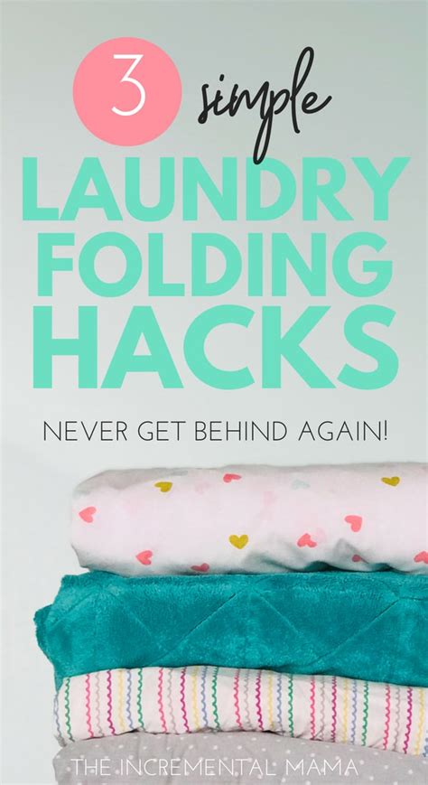 3 Simple Hacks To Never Get Behind On Folding Laundry Again