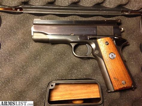 Armslist For Saletrade Rare Colt Commander 1911 9mm Series 70 With