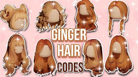 Ginger Orange Hair Codes For Berry Avenue Bloxburg And Brookhaven