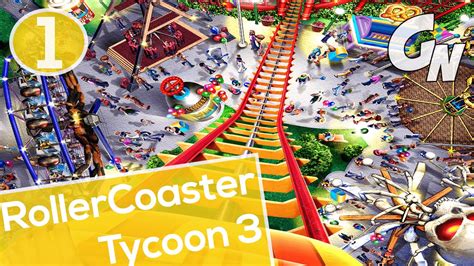 Lets Play Rollercoaster Tycoon 3 Campanha 1 Youtube