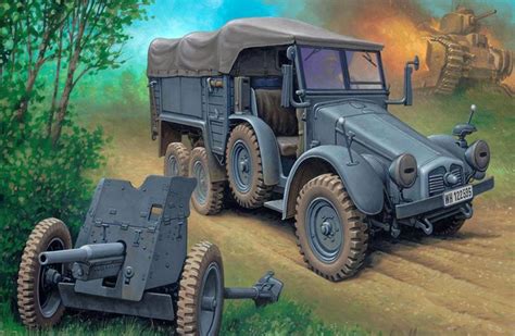 Kfz69 Krupp Protze L2h43 Автомобиль Энциклопедия военной техники