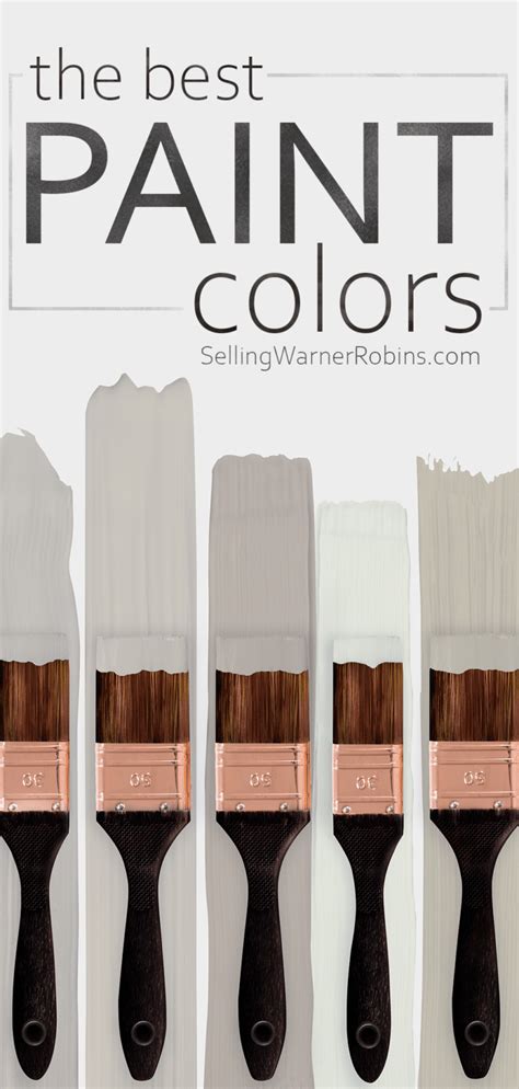 Paint Colors To Use When Selling Your House