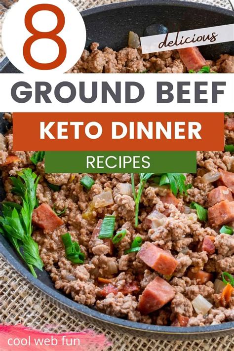8 Tempting Keto Ground Beef Recipes Low Carb And Easy Cool Web Fun