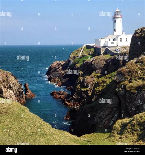 Fanad Lighthouse Donegal Stock Photo Alamy