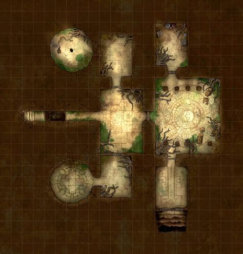 Jungle Temple Rpg Map By Limithron Limithron