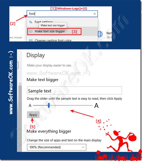 Change The Size Of Text In Windows 10 11