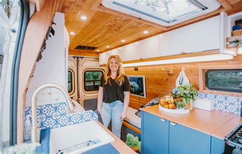 Her Promaster Van Conversion With A Murphy Bed