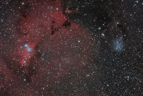 Ngc 2264 Ic 2169 Hubbles Variable Nebula Asi 071 Pro First Light