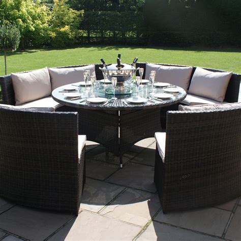 We've handpicked our favourite dunelm garden furniture finds below, with everything from a hammock to a swing chair featured, too. Maze Rattan Brown Dallas Sofa Set in 2020 | Rattan garden furniture, Rattan corner dining set ...