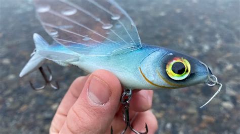 Hand Making Worlds First Flying Fish Fishing Lure Youtube