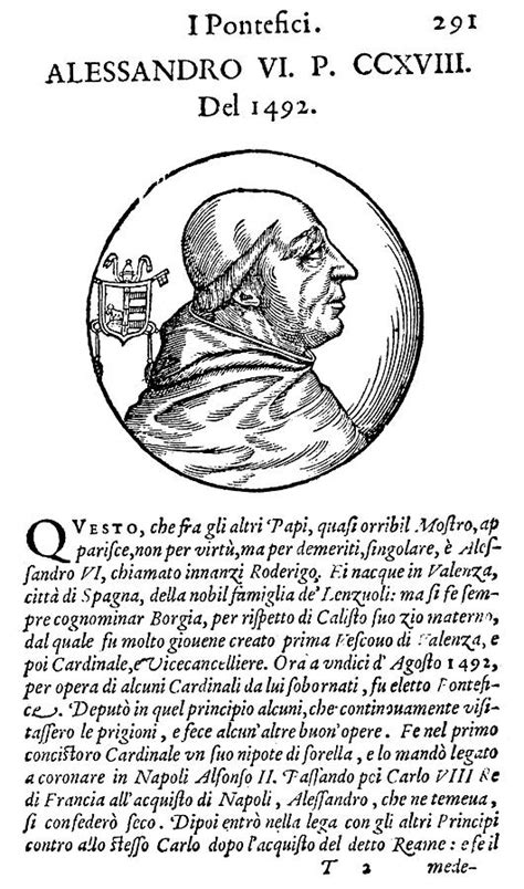 Pope Alexander Vi 1431 1503 Painting By Granger