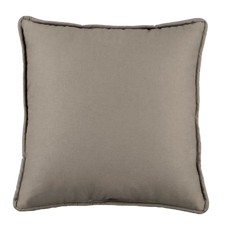 Belmont Metal Gray Square Pillow By Thomasville Home Fashions