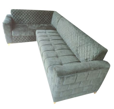 Green Living Room L Shape Sofa At Rs 25000piece In Raigad Id