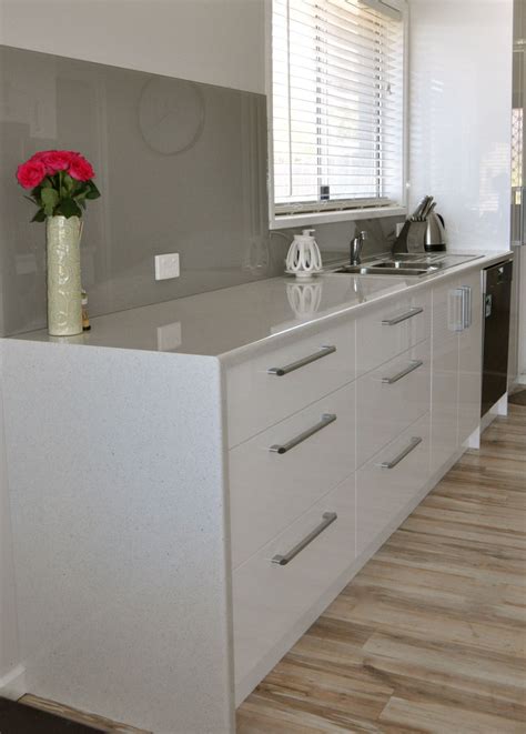 Waterfall Edge With A Laminate Bench Top Can Be A More Cost Effective