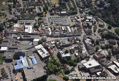 Andover Hampshire England Uk Aerial Photograph Aerial Photographs Of