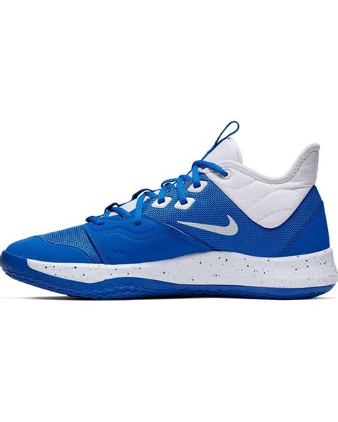 Nike Pg Basketball Shoes In Blue White Blue For Men Lyst