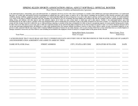 25 Printable Fillable Softball Position Chart Forms And Templates Images