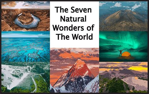 The 7 Natural Wonders Of The World Worldatlas