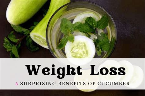 3 surprising benefits of cucumber for weight loss 3d lifestyle pk