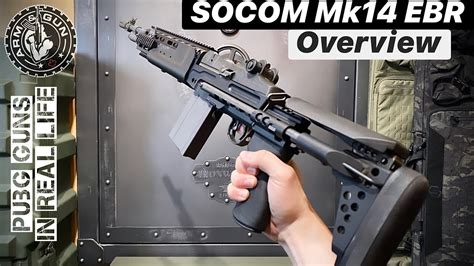 The Socom Mk14 Ebr Overview Pubg Guns In Real Life Youtube