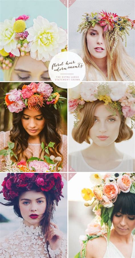 46 Romantic Wedding Hairstyles With Flower Crown Diy Tutorials Deer