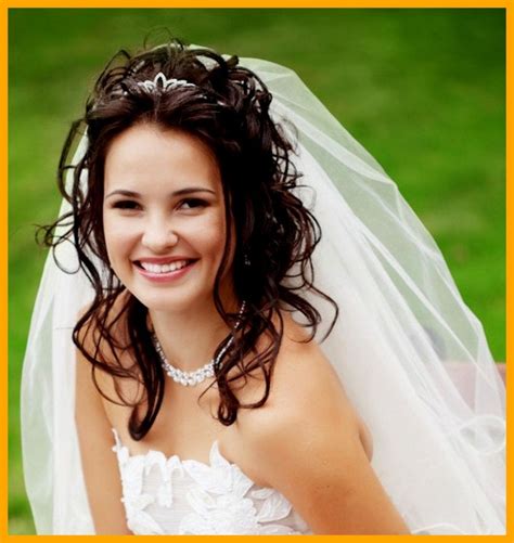 15 Photo Of Wedding Hairstyles For Long Hair Down With Veil