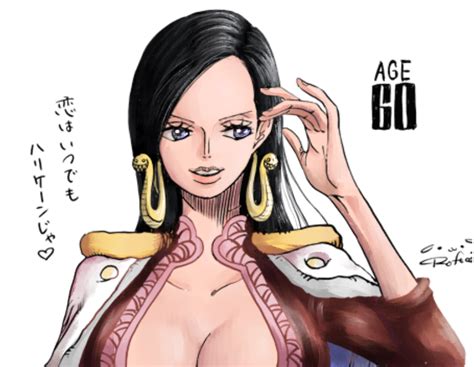 One Piece Boa Hancock Age 60 Rmangacoloring
