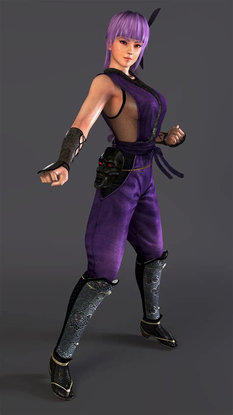 ayane dead or alive series 3d render by dizzy xd video game characters female characters