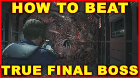 We're going to condense the entire sewers into one walkthrough here. Resident Evil 2: How to Beat True Final Boss (New Game 2nd ...