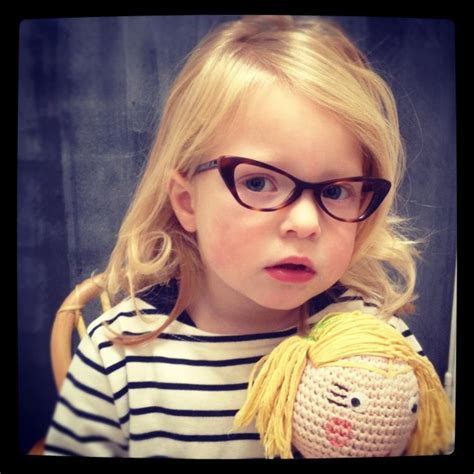 Those Glasses On A Little Girl Are So Adorable Stylish Kids Glasses