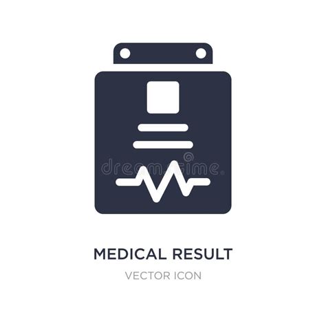Test Results Icon On White Background Simple Element Illustration From