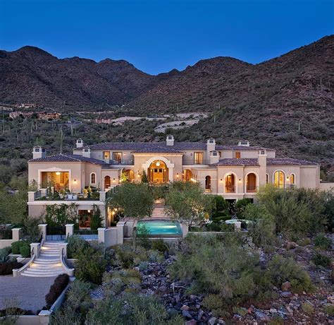 Goodnight 😍 Nighttime Pic Of The Beautiful Scottsdale Arizona Home We