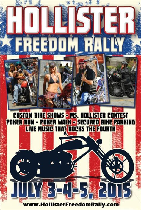 Hollister Freedom Rally 2015 Johnnys Bar And Grill