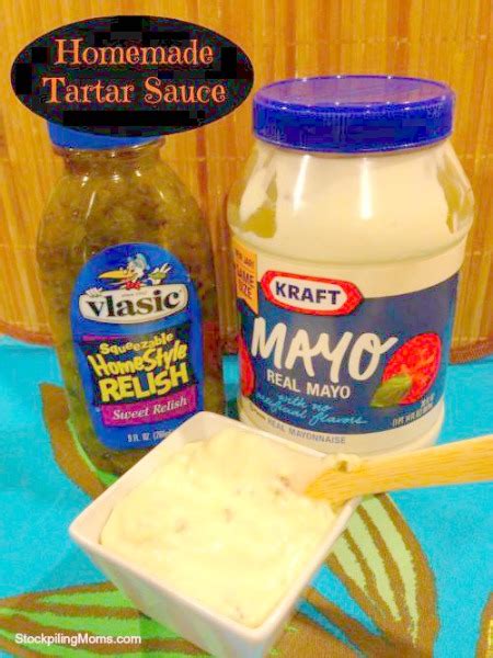 Tartar sauce is a condiment that is generally used for fish. Homemade Tartar Sauce