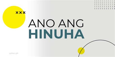 Ano Ang Hinuha Kahulugan At Halimbawa Gabay Filipino