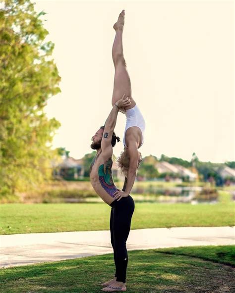 Find your own ways to do these poses as a couple, approaching it with a playful attitude and. Great idea - great yoga for balance | Couples yoga poses, Couples yoga, Partner yoga poses