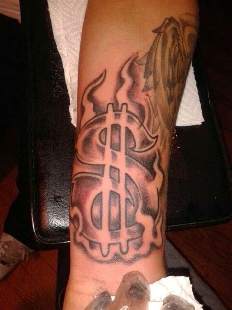 Dollar Sign Tattoo Best 3d Tattoo Ideas Money Tattoo Money Sign