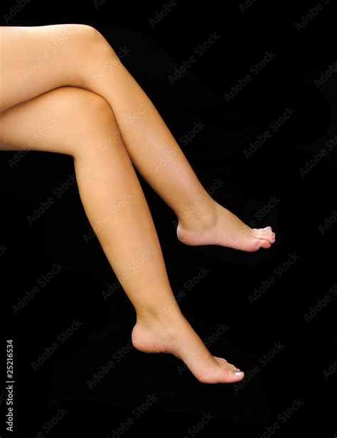 Sexy Legs Barefoot Stock Photo Adobe Stock