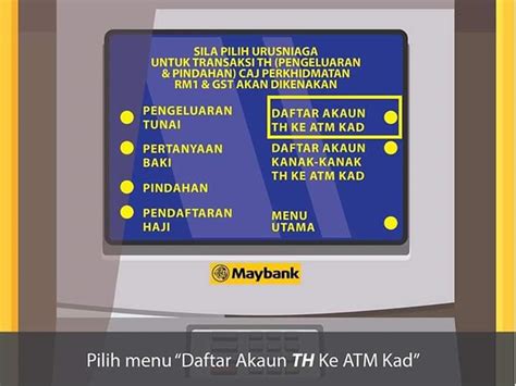 Arabic صندوق الحج) is the malaysian hajj pilgrims fund board. Cara Semak Baki & Keluarkan Duit Tabung Haji Di Mesin ATM ...