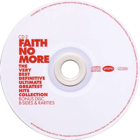 Carátula Cd2 De Faith No More The Very Best Definitive Ultimate