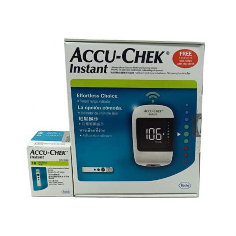 Buy Accu Chek Instant Blood Glucose Meter With Free Strips Online