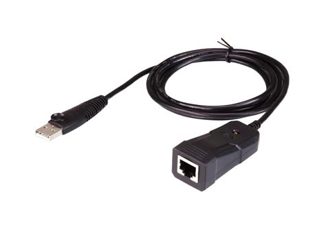 Usb To Rj 45 Rs 232 Console Adapter Uc232b Aten Converters Aten