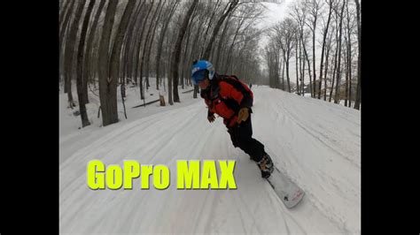 Gopro Max Powder Day Okemo Youtube