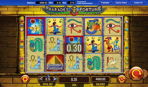 pharaoh s fortune slot machine where and how to play for free