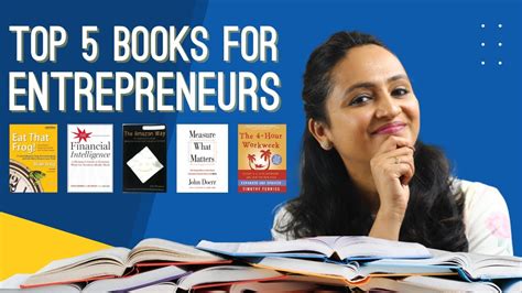 Top 5 Books For Entrepreneurs Beginner Friendly Growth Hacks Youtube