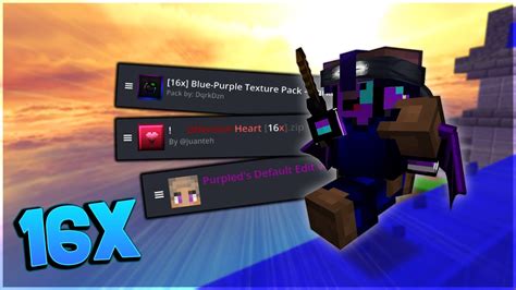 The Best 16x Texture Packs Hypixel Bedwars Youtube