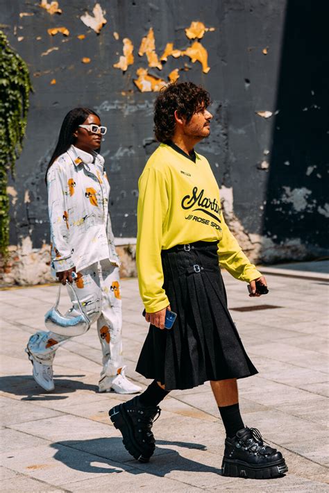 The Best Street Style From The Milan Mens Fashion Week Springsummer