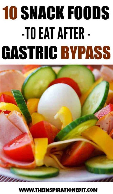10 Snack Foods To Eat After Gastric Bypass Surgery · The Inspiration Edit